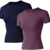 418q30vWQkS._AC_SL1000_0b32c026-929e-4cfe-ba97-6f5665cd2034 Twentyonefitness Yoga Women Workout Shirts 1/2/3 Pack Athletic Compression Tee Dry Fit Yoga Gym Basic Tops