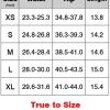 TwentyonefitnessYoga Bottoms  Women High Waist Workout Yoga Gym Smile Contour Seamless Cycling Shorts…