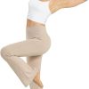 TwentyonefitnessYoga Bottoms  Bootcut Yoga Pants for Women High Waist Dress Pants Flare Leggings 29″ 31″ 33″ Workout Pant for Casual Work
