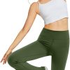 TwentyonefitnessYoga Bottoms  Bootcut Yoga Pants for Women High Waist Dress Pants Flare Leggings 29″ 31″ 33″ Workout Pant for Casual Work