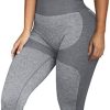 TwentyonefitnessYoga Bottoms  Women’s Workout Sets 2 Piece – Seamless Yoga Leggings and Cross-Strap Sports Bra Gym Outfits Activewear Matching Set