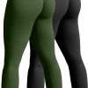 TwentyonefitnessYoga Bottoms  Women’s 2 Piece Yoga Legging Seamless Workout High Waist Butt Liftings Athletic Leggings