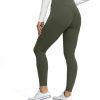 TwentyonefitnessYoga Bottoms High Waisted Workout Leggings for Women Scrunch Tummy Control Luna Buttery Soft Yoga Pants 26″