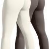 TwentyonefitnessYoga Bottoms  Women’s 2 Piece Yoga Legging Seamless Workout High Waist Butt Liftings Athletic Leggings