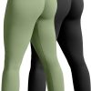 TwentyonefitnessYoga Bottoms  Women’s 2 Piece Yoga Legging Seamless Workout High Waist Butt Liftings Athletic Leggings