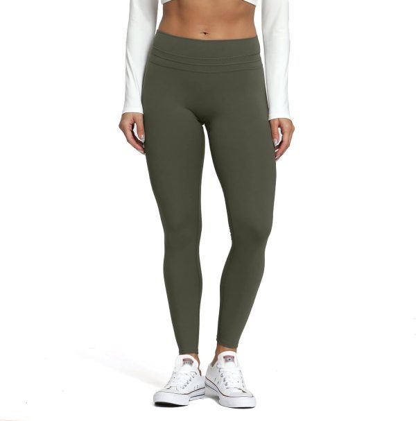 TwentyonefitnessYoga Bottoms High Waisted Workout Leggings for Women Scrunch Tummy Control Luna Buttery Soft Yoga Pants 26″