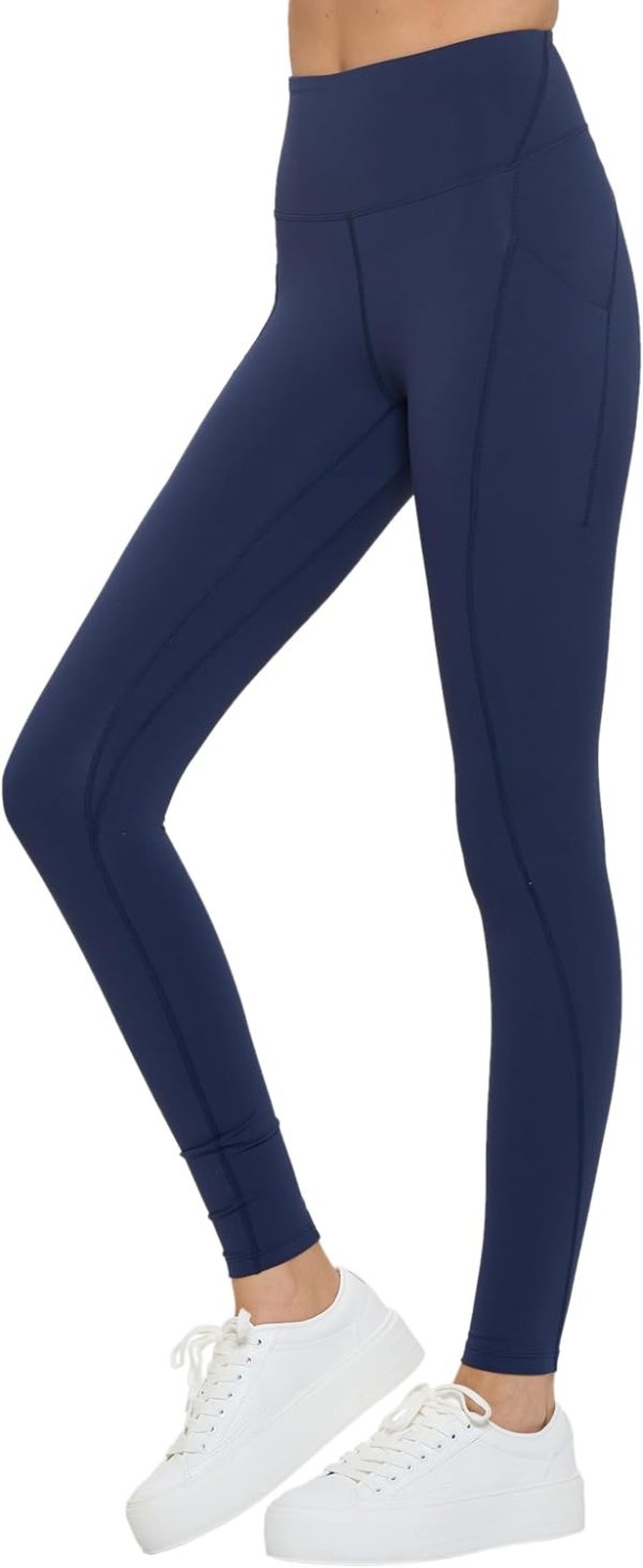 61m_L1eUvWL._AC_SL1500 TwentyonefitnessYoga Bottoms Womens High Waist, Bottom Lifting Nylon Yoga Leggings