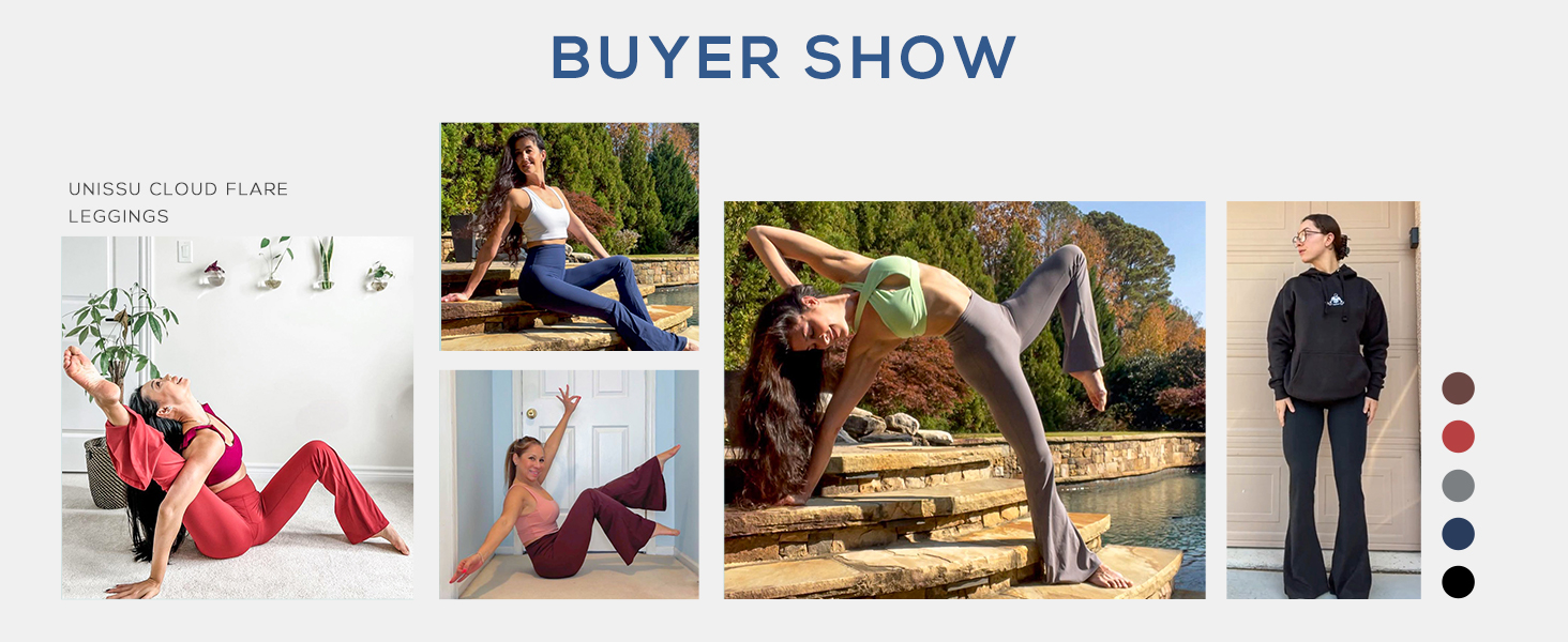 flare yoga leggings