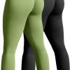 TwentyonefitnessYoga Bottoms  Women’s 2 Piece Yoga Legging Seamless Workout High Waist Butt Liftings Athletic Leggings
