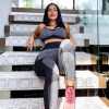 TwentyonefitnessYoga Bottoms  Women’s Workout Sets 2 Piece – Seamless Yoga Leggings and Cross-Strap Sports Bra Gym Outfits Activewear Matching Set