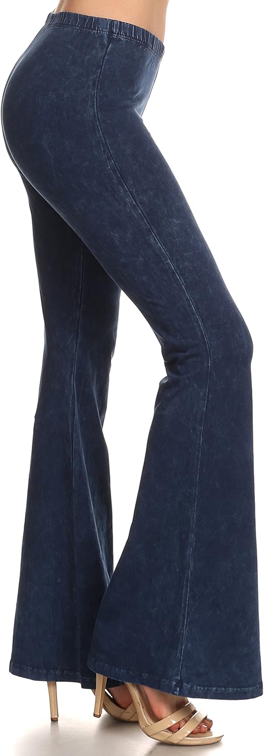 TwentyonefitnessYoga Bottoms Women’s Bell Bottoms Flared Yoga Stretch Pants Tie Dye High Waist