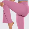TwentyonefitnessYoga Bottoms  Crossover Flare Leggings for Women 31″ – High Waist V Cross Bootcut Bell Bottoms Tummy Control Yoga Pants