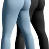 TwentyonefitnessYoga Bottoms  Women’s 2 Piece Yoga Legging Seamless Workout High Waist Butt Liftings Athletic Leggings