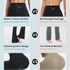 TwentyonefitnessYoga Bottoms Leggings for Women High Waisted Tummy Control Yoga Pants Flare Long Bell Bottom Leggings Workout Bootcut – 32”