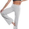 TwentyonefitnessYoga Bottoms 29″/31″/33″/35″/37″ 3 Styles Women’s High Waist Bootcut Yoga Pants Basic/Out Pockets Tummy Control Workout Flare