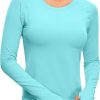 Twentyonefitness Yoga Womens Seamless Workout Long Sleeve Shirts Quick Dry Gym Athletic Tops Breathable Running Yoga Shirt
