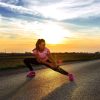 Twentyonefitness Yoga Workout Shirts for Women, Moisture Wicking Quick Dry Active Athletic Women’s Gym Performance T Shirts