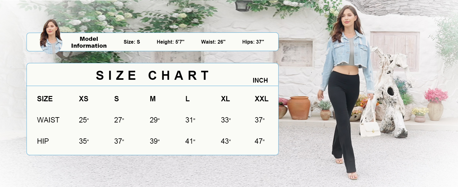 BWWB101 size chart