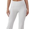 TwentyonefitnessYoga Bottoms 29″/31″/33″/35″/37″ 3 Styles Women’s High Waist Bootcut Yoga Pants Basic/Out Pockets Tummy Control Workout Flare