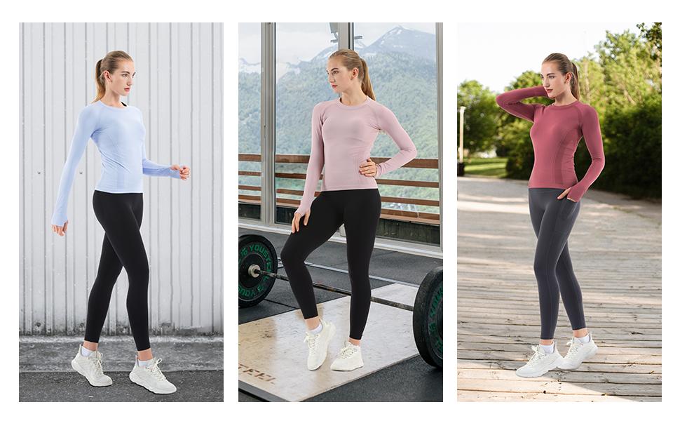workout yoga running shirt