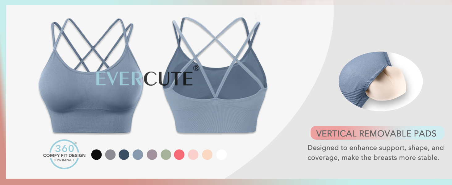 evercute sports bra