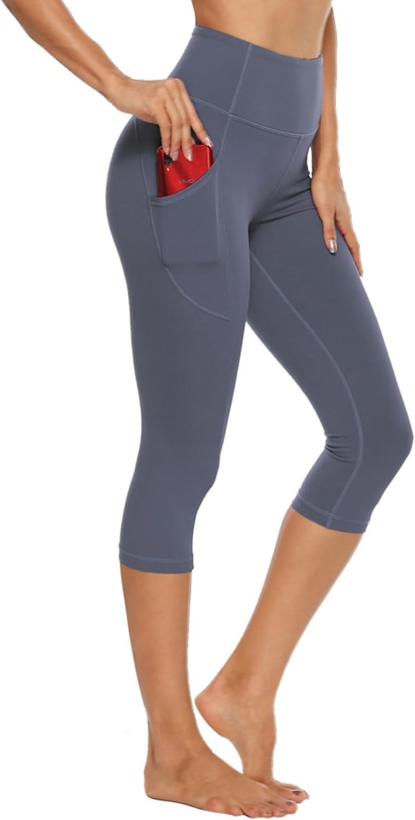 TwentyonefitnessYoga Women’s  Yoga Pants with Pockets Essential High Waisted Legging for WorkoutLeggings