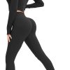 TwentyonefitnessYoga Workout Sets for Women Two Piece Outfits Seamless High Waist Leggings Yoga Crop Tops Athletic Sports Gym Sets