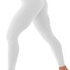 TwentyonefitnessYoga High Waisted Leggings for Women Soft Tummy Control Pants Non See Through Workout Yoga Pants for Running Plus SizeLeggings