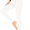 TwentyonefitnessYoga Soft Leggings for Women – High Waisted Tummy Control No See Through Workout Yoga PantsLeggings