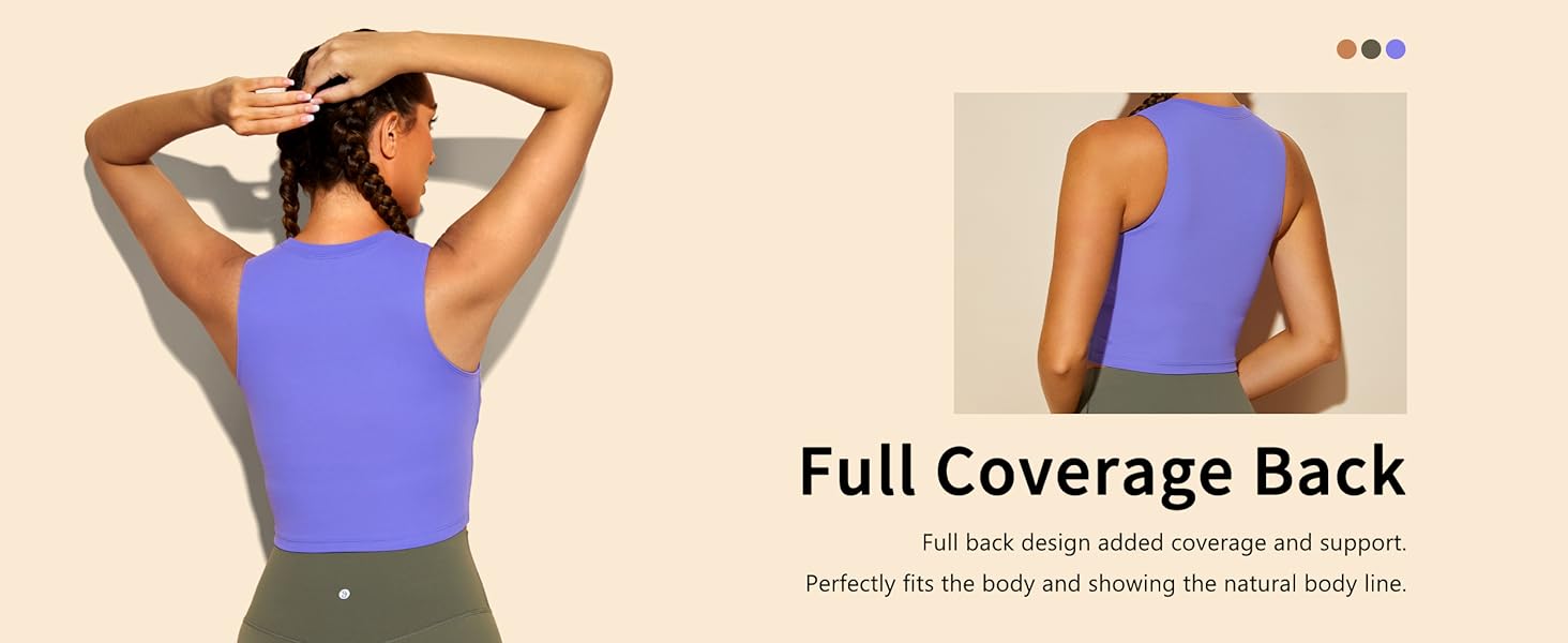 Full back design added coverage and support.Perfectly fits the body and show the natural body line.