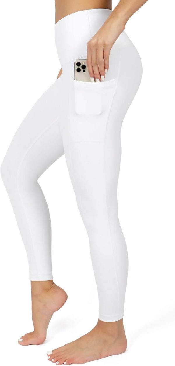 TwentyonefitnessYoga High Waisted Leggings for Women Soft Tummy Control Pants Non See Through Workout Yoga Pants for Running Plus SizeLeggings