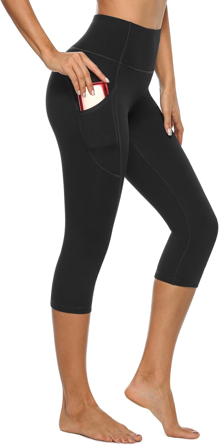 TwentyonefitnessYoga Women’s  Yoga Pants with Pockets Essential High Waisted Legging for WorkoutLeggings