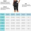 TwentyonefitnessYoga Women’s Capris with Pockets Knee Length Capri Leggings High Waisted Stretch for Casual Summer Yoga Workout ExerciseLeggings
