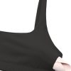 TwentyonefitnessYogaHot Bras Spaghetti Strap Sports Bras for Women – Square Neck Yoga Wireless Bra Padded Cami Crop Top