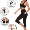 TwentyonefitnessYoga Women’s  Yoga Pants with Pockets Essential High Waisted Legging for WorkoutLeggings