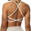 TwentyonefitnessYoga Women’s Workout Sports Bras Fitness Backless Padded Ivy Low Impact Bra Yoga Crop Tank Top