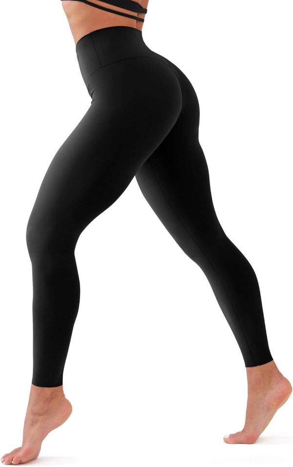 TwentyonefitnessYoga High Waisted Leggings for Women Soft Tummy Control Pants Non See Through Workout Yoga Pants for Running Plus SizeLeggings