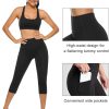 TwentyonefitnessYoga Women’s  Yoga Pants with Pockets Essential High Waisted Legging for WorkoutLeggings