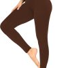 TwentyonefitnessYoga Soft Leggings for Women – High Waisted Tummy Control No See Through Workout Yoga PantsLeggings