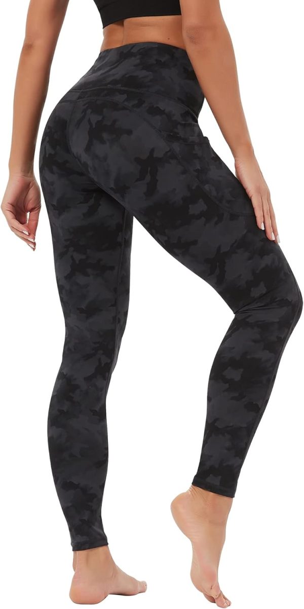 TwentyonefitnessYoga Women’s  Yoga Pants with Pockets Essential High Waisted Legging for WorkoutLeggings