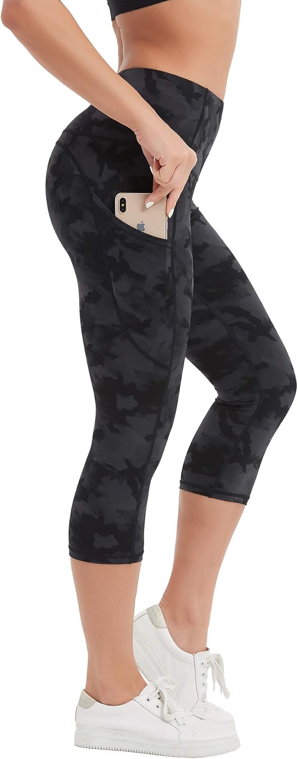 TwentyonefitnessYoga Women’s  Yoga Pants with Pockets Essential High Waisted Legging for WorkoutLeggings