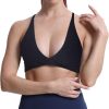 TwentyonefitnessYoga Women’s Workout Sports Bras Fitness Backless Padded Sienna Low Impact Bra Yoga Crop Tank Top
