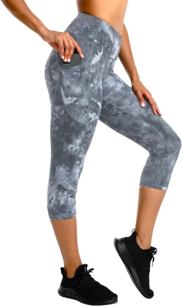 TwentyonefitnessYoga Women’s  Yoga Pants with Pockets Essential High Waisted Legging for WorkoutLeggings