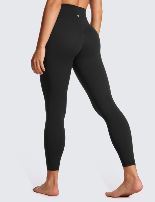 TwentyonefitnessYoga Hot Pants Womens  Cross Waist Workout Leggings 25″ / 28″ – V Crossover High Waisted Gym Yoga LeggingsLeggings