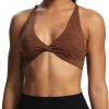 TwentyonefitnessYoga Women’s Workout Sports Bras Fitness Backless Padded Sienna Low Impact Bra Yoga Crop Tank Top