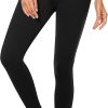 TwentyonefitnessYoga Soft Leggings for Women – High Waisted Tummy Control No See Through Workout Yoga PantsLeggings