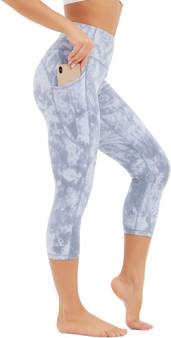 TwentyonefitnessYoga Women’s  Yoga Pants with Pockets Essential High Waisted Legging for WorkoutLeggings