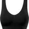TwentyonefitnessYoga Sports Bras for Women, Seamless Comfortable Yoga Bra with Removable Pads