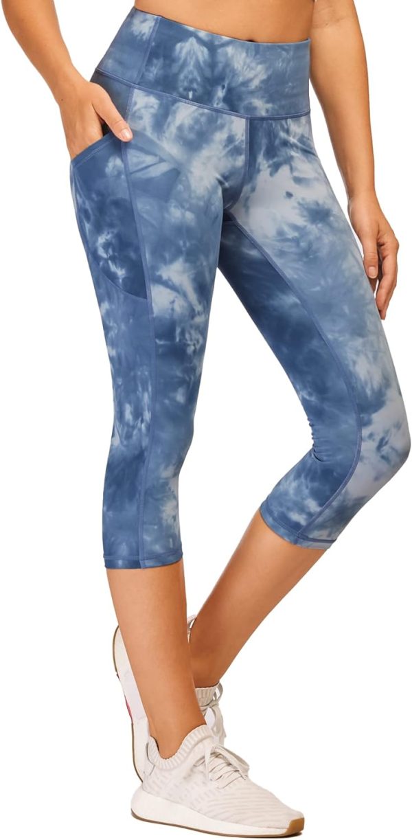 TwentyonefitnessYoga Women’s  Yoga Pants with Pockets Essential High Waisted Legging for WorkoutLeggings