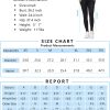 TwentyonefitnessYoga Thick High Waist Yoga Pants with Pockets, Tummy Control Workout Running Yoga Leggings for WomenLeggings